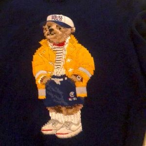 Ralph Lauren polo sailing bear inspired by the U.S.A. Sailing team us-93